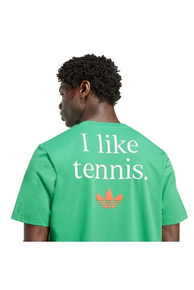 adidas Erkek  Yeşil  T-shirt M TNS ORI G T JV8496 - 5