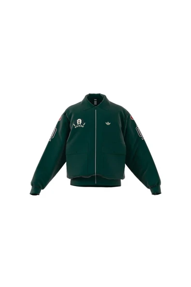 adidas Erkek  Yeşil  Ceket VRCT JKT JW5840 - 4