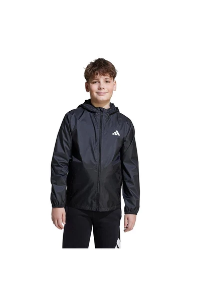 adidas Çocuk  Siyah  Ceket J RAIN JKT JL9046 - 2