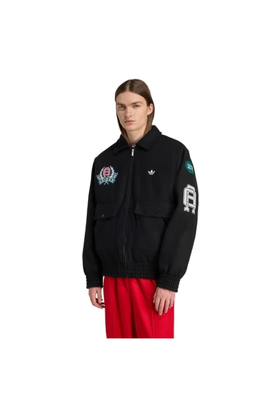 adidas Erkek  Siyah  Ceket VRCT JKT JX4084 - 1