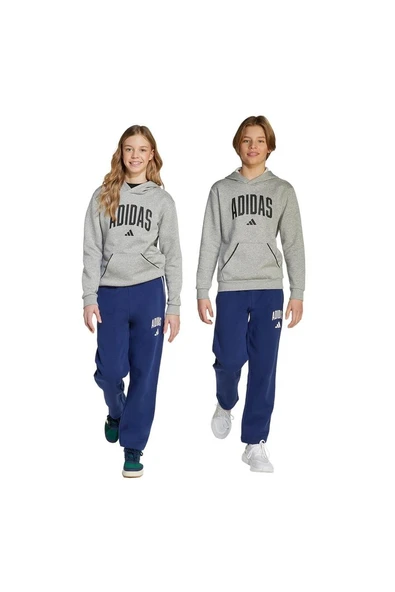 adidas Çocuk  Mavi  Eşofman Altı J CLGT FL PNT JW2387 - 7