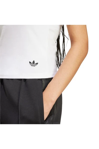 adidas Kadın  Beyaz  T-shirt BANDEAU SS JV9741 - 6