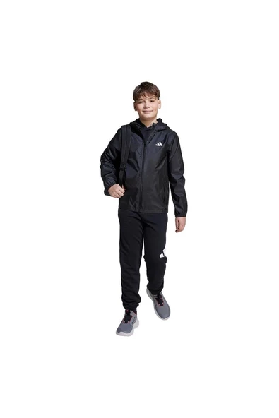 adidas Çocuk  Siyah  Ceket J RAIN JKT JL9046 - 4