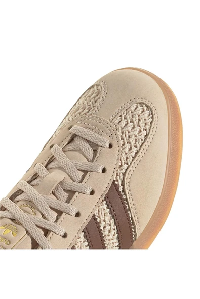 adidas Kadın  Bej  Sneaker GAZELLE INDOOR W JS1418 - Resim 9