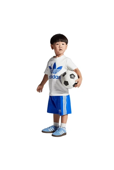 adidas Bebek  Mavi  Sneaker HANDBALL SPEZIAL CF EL I JI2900 - 11