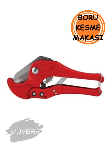 Wuvera 42 mm Plastik Boru Kesme Makası – Tesisat ve PVC Boru Kesimleri İçin Keskin El Aleti ürün görseli