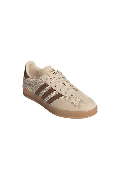 adidas Kadın  Bej  Sneaker GAZELLE INDOOR W JS1418 - Resim 6