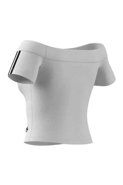 adidas Kadın  Beyaz  T-shirt BANDEAU SS JV9741 - 12