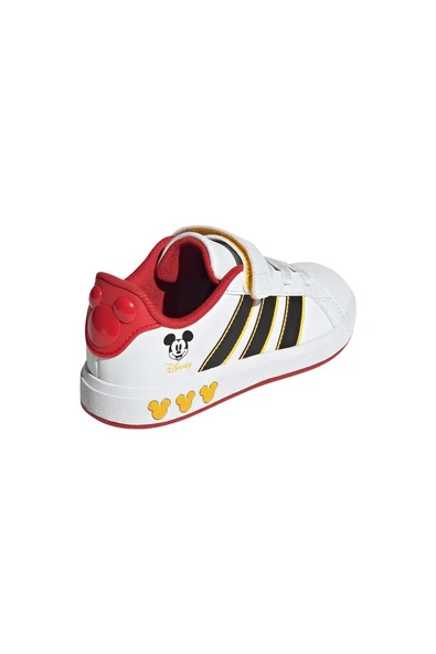 adidas Çocuk  Beyaz  Yürüyüş Ayakkabısı GRAND COURT MICKEY EL K JQ8067 - Resim 7