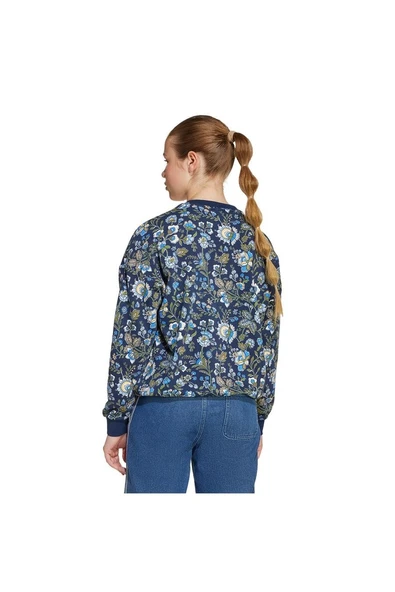 adidas Çocuk  Mavi  Sweatshirt CREW JX6316 - 2