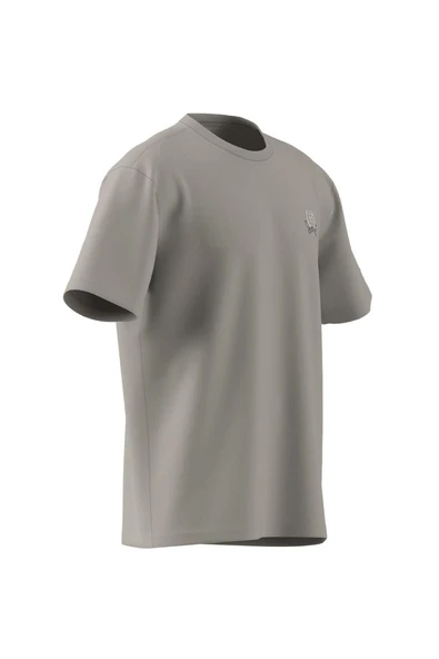 adidas Erkek  Bej  T-shirt GRAPHIC LO SS T JX8157 - 9
