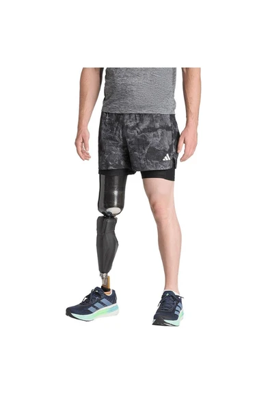 adidas Erkek  Gri  Şort OTR SD 2in1 M JN9680 - Resim 2