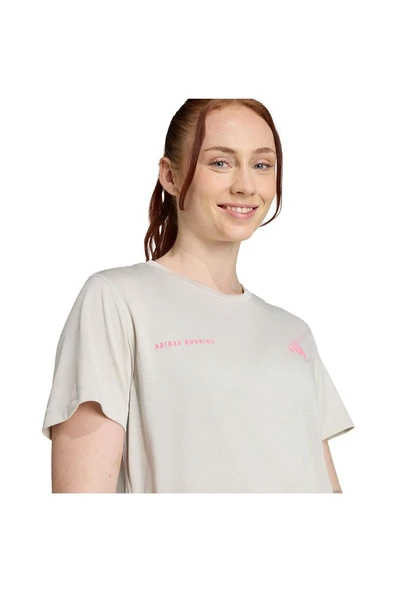 adidas Kadın Gri T-shirt OTR MEL TEE W JN9606 - 5