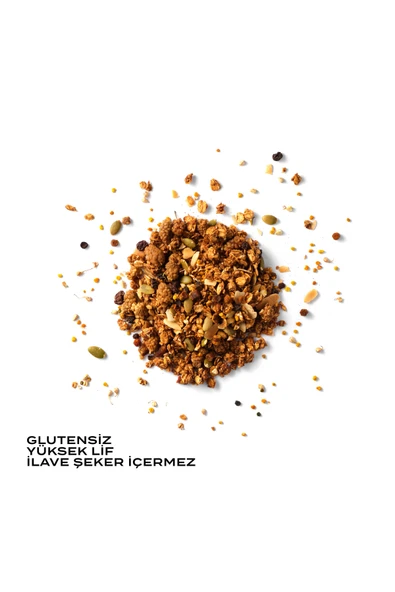 THE GOOD WILD Glütensiz, İlave Şekersiz Granola Arı Ekmeği & Polen 5'li Süper Paket - 2