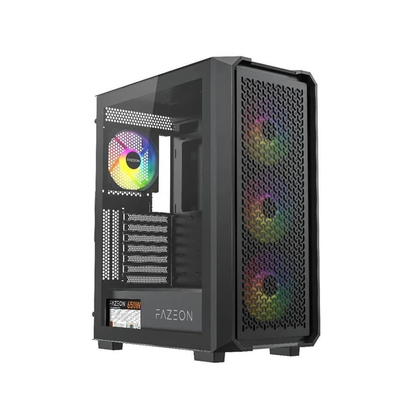 DFS Gaming ZHUXIN RYZEN 7 7800X3D-B650-RTX5070-32GB DDR5-1TB M.2 SSD-MASASÜSTÜ OYUNCU BİLGİSAYARI - Resim 2