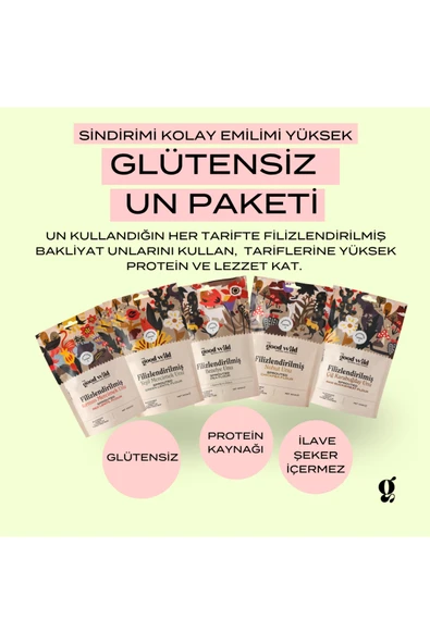 THE GOOD WILD Glütensiz Un Paketi