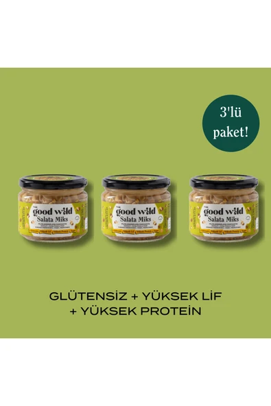 THE GOOD WILD Fermante Salata Miks 3'lü Paket