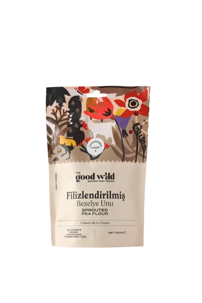 THE GOOD WILD Glütensiz Filizlendirilmiş Bezelye Unu 300 G