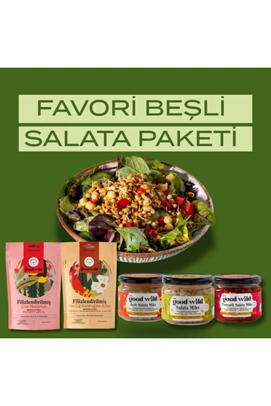 THE GOOD WILD Favori Beşli Salata Paketi