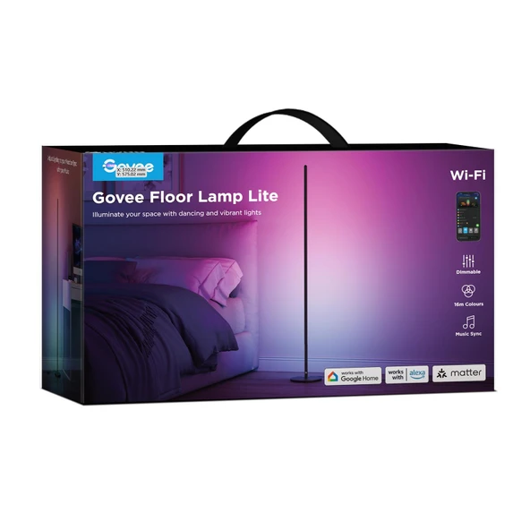 Govee Basic Akıllı Köşe Lambası Lite - Siyah ürün görseli