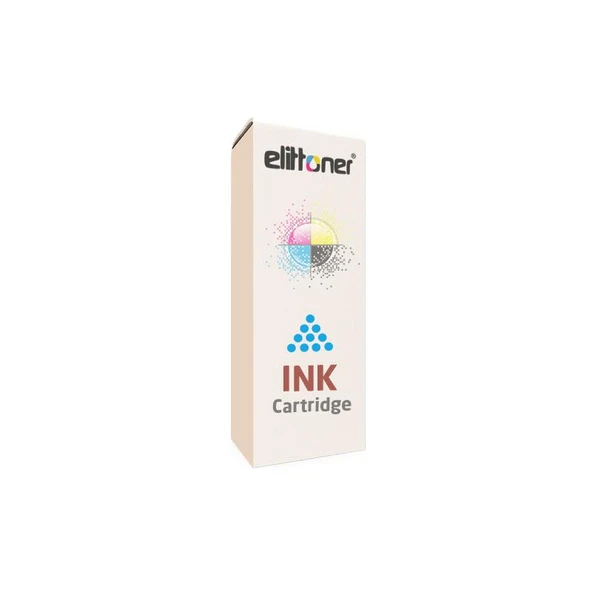 Elittoner HP Mürekkep GT52XLC, M0H54AE, Cyan 70ml - 2