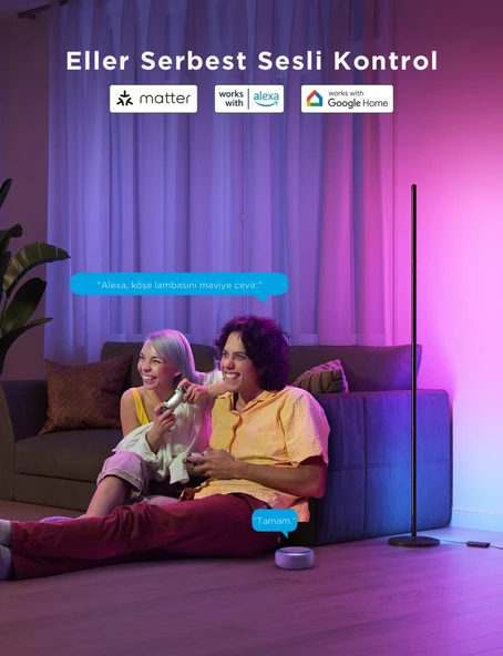 Govee Basic Akıllı Köşe Lambası Lite - Siyah - Resim 8