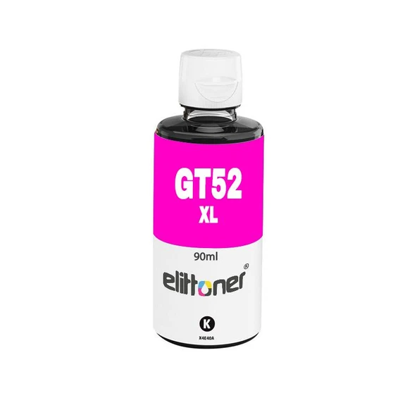 Elittoner HP Mürekkep GT52XLM, M0H55AE, Magenta 70ml