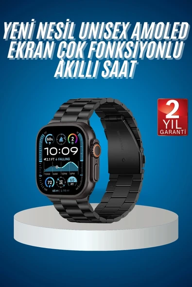 Akıllı Saat 3 Kordonlu Waterproof Adımsayar, Titreşim ve GPS Özelliği ürün görseli 1