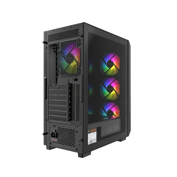 DFS Gaming ZHUXIN RYZEN 7 7800X3D-B650-RTX5070-32GB DDR5-1TB M.2 SSD-MASASÜSTÜ OYUNCU BİLGİSAYARI - Resim 4