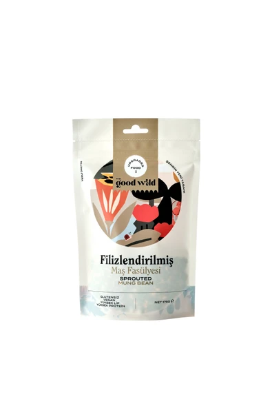 THE GOOD WILD Glütensiz Filizlendirilmiş Maş Fasulyesi 175 G