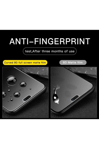 Samsung A52 Uyumlu 9d Tam Kaplayan Parmak Izi Bırakmayan Ekran Koruyucu Film - 7