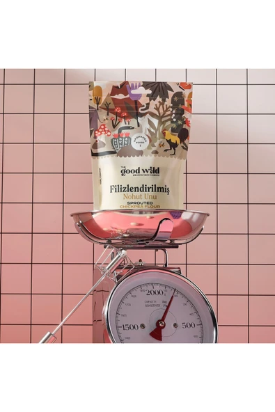 THE GOOD WILD Glütensiz Filizlendirilmiş Nohut Unu 300 G - 3