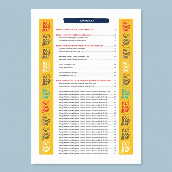 MEB-AGS Güncel Türkçe Anamorfik Paragraf Soru Bankası Yeni Müfredat Konu Özetli Çözümlü - 2