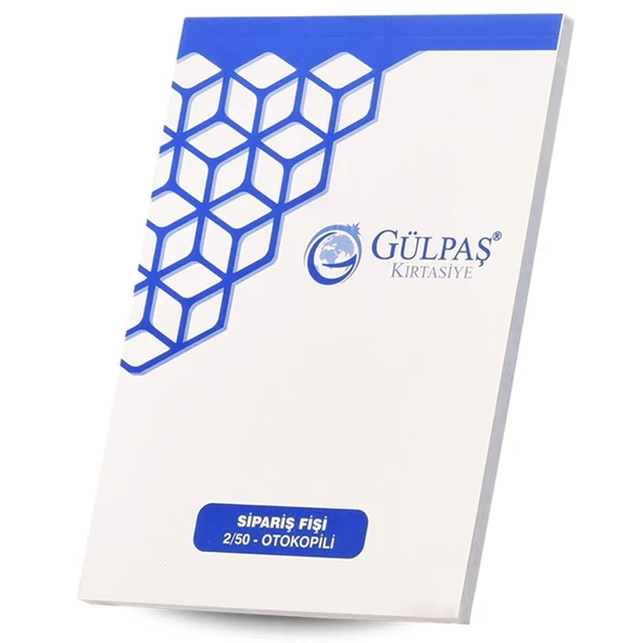 Gülpaş Sipariş Fişi Otocopyli 2-50 14x20 1Adet | 107 ürün görseli