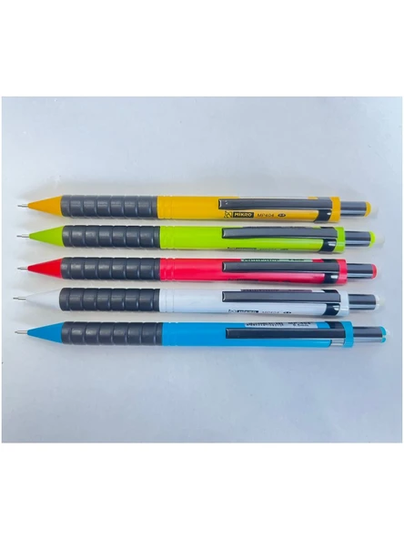 Mikro MP404 Sarı 0.5 Uçlu Silgili Versatil Kurşun Kalem - 3