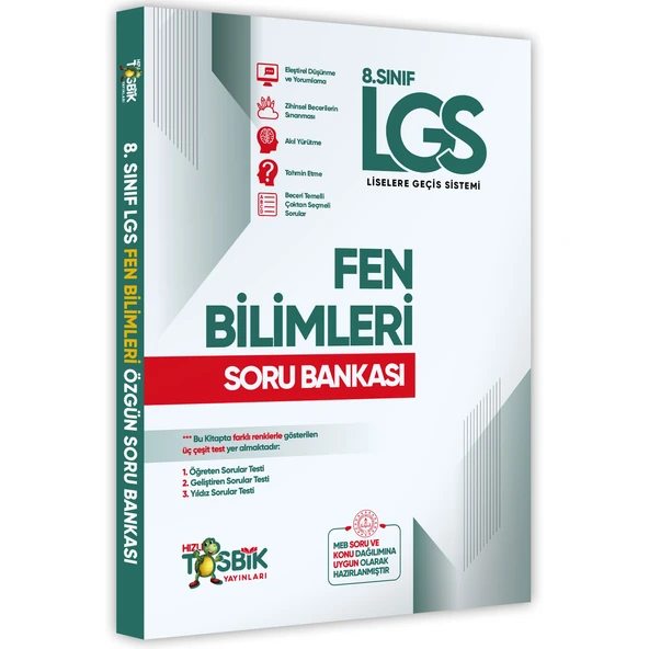 8.Sınıf LGS FEN BİLİMLERİ Özgün Soru Bankası