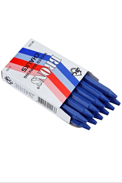 Brons BR-254 Tebeşir 12'li Kutu Mavi ürün görseli 1