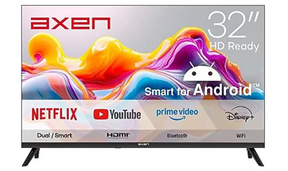 Axen AX32HMLN HD 32" 82 Ekran Uydu Alıcılı Android Smart LED TV