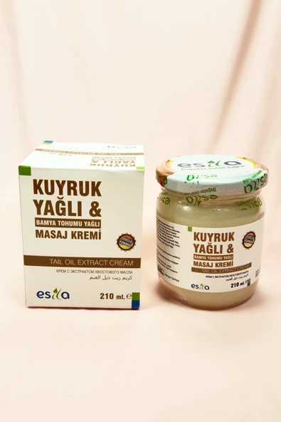 Esila Kuyruk Yağlı Masaj Kremi 210ml Akıllı Krem Royaleks - Resim 4