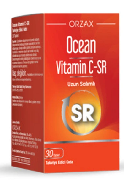 Ocean Vitamin C Sr 500 Mg 30 Tablet - 1