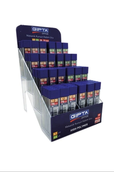 Gıpta 75Mm Kalem Ucu Min 240Lı Stand ürün görseli 1