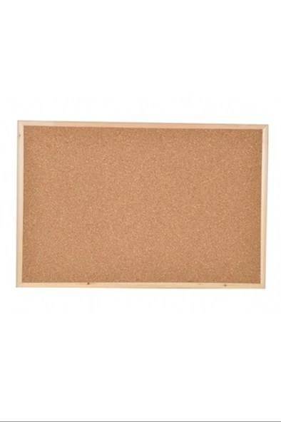 Panda 30x45 Mantar Pano Ahşap Çerçeve ürün görseli 1