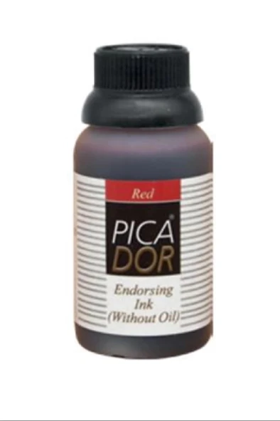 Picador Istampa Mürekkebi Kırmızı 30Ml ürün görseli 1