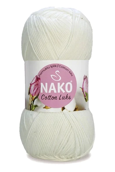 5 Adet Cotton Lüks Yelek Tunik Kazak Bluz Hırka İpi Yünü Süt Beyaz 97570 - 2