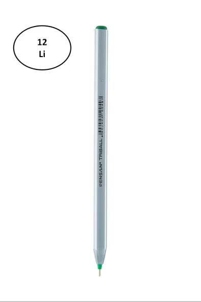 Pensan Trıball Tükenmez Kalem Yeşil 12.Li 1 mm - 4