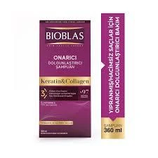 Bioblas Hair Health Onarıcı Collagen Yıpranmış Saçlar Şampuan 360 ml ürün görseli