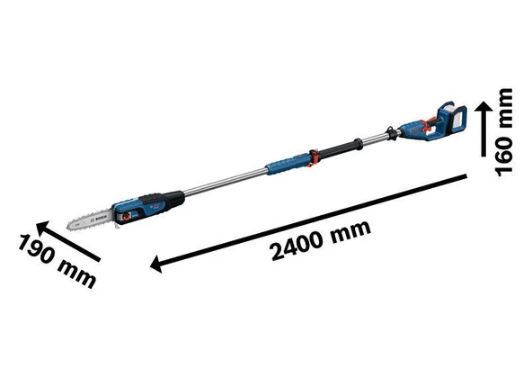 GKE 18V-25 TP Teleskopik Dal Kesme Makinesi Solo - Resim 3