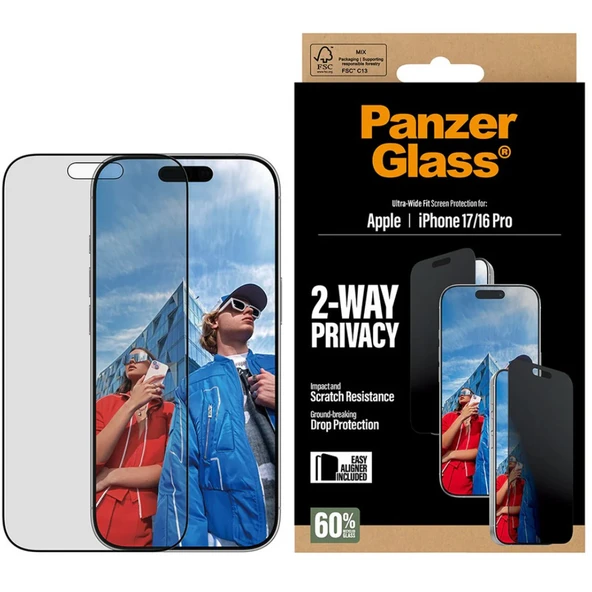 PanzerGlass iPhone 17 UWF Hayalet Cam Ekran Koruyucu (Hizalama Aparatlı) - 1
