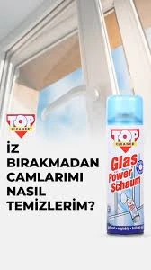 DOMOL Cam Temizleme Köpüğü Cam Ve Parlak Yüzeyler 500 Ml - Resim 2