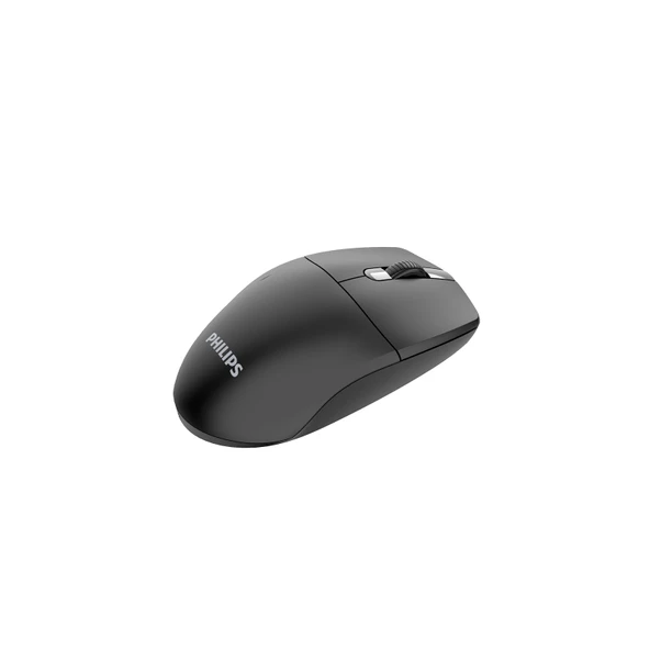 Philips SPK7347 Sessiz Optik Kablosuz Mouse - Siyah - Resim 2